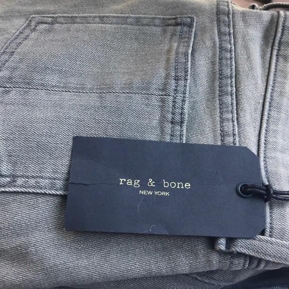 Rag & Bone Rally Cargo Skinny Jeans NWT size 27 - Picture 9 of 10
